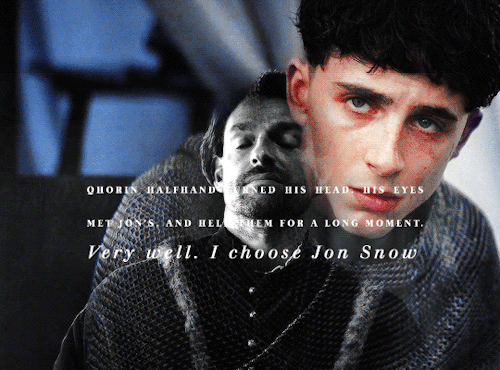 JON SNOW APPRECIATION MONTH 2022 Day 21: Men In Jons Life Qhorin Halfhand