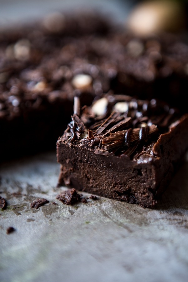sweetoothgirl:    Fudgy Avocado Brownies with Chocolate Fudge Frosting   