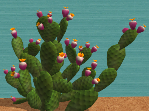 the strangerville desert plants. polycount readme included.Credits: EA/Maxis.Download @ SFS.