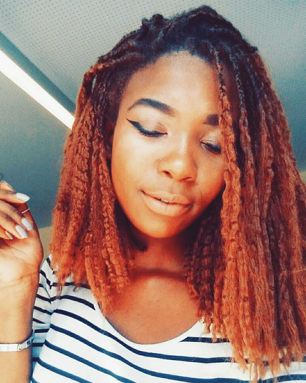 blackafricanandbeautiful:  Hair done by Zintle Ramano. If you are based in Johannesburg,