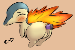 eropokemonworld:  Cyndaquil for nodokamzaki