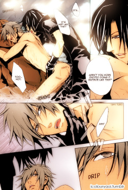 icolouryaoi:  Tokimeki Natsuinu Graffiti (Togainu no Chi dj) by Fujino Akitsugu pages: X X Coloured by icolouryaoi.tumblr 