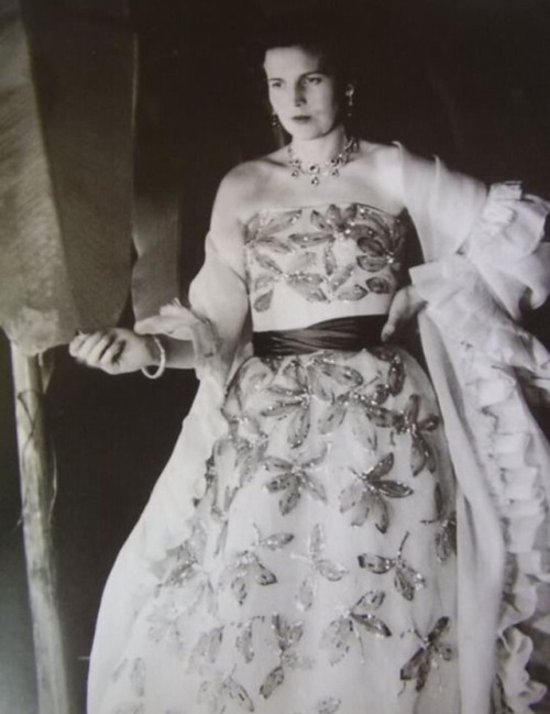 S.A.R. la Princesse Lilian de Rethy, Dior 1950&rsquo;s