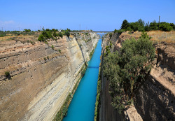 earthlynation:  Corinth Canal by Janruss 