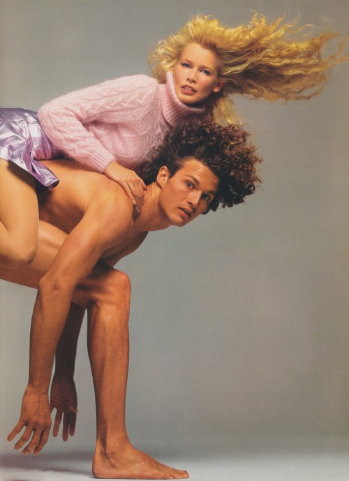 fashiontimeless:Claudia Schiffer by Richard porn pictures