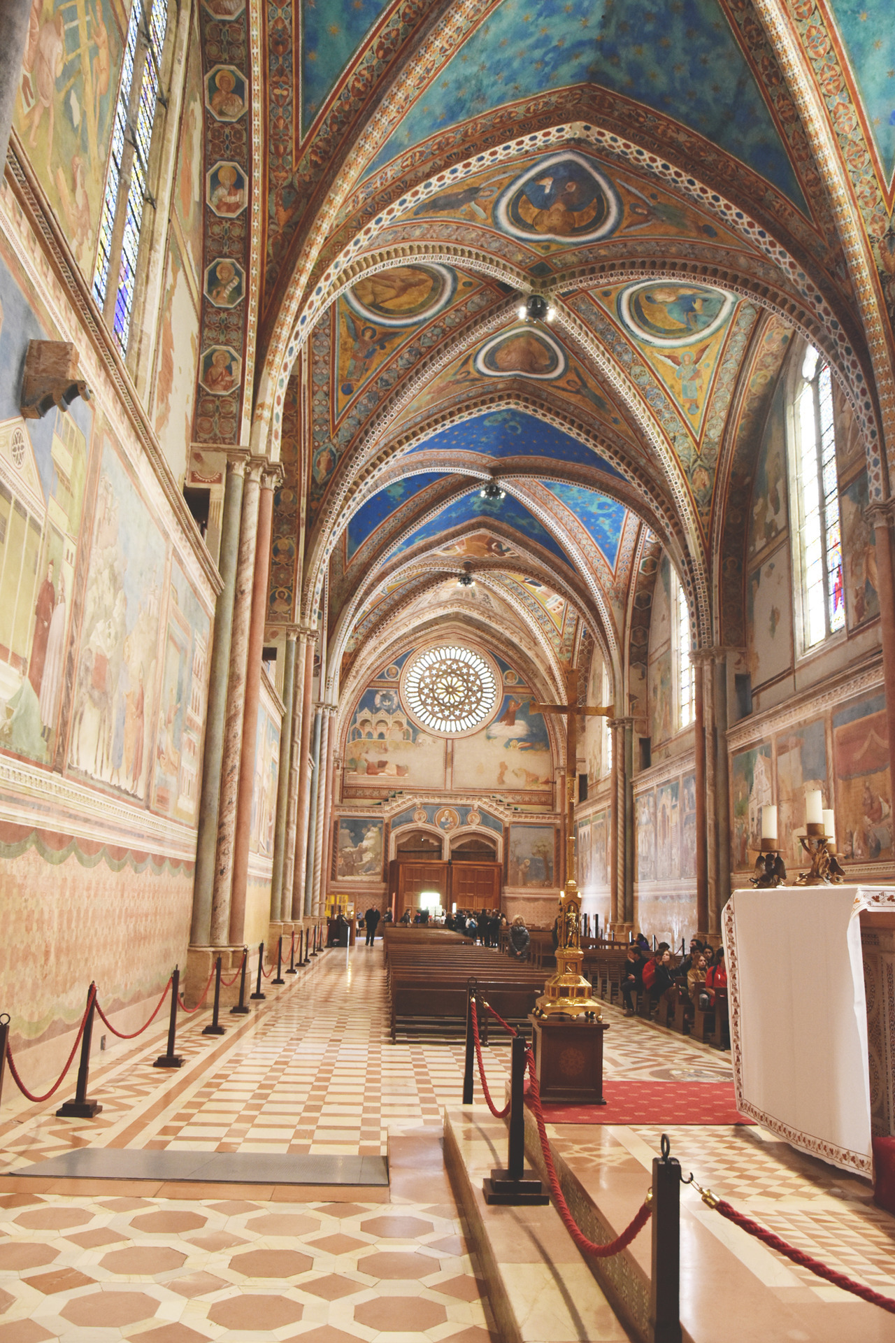 v-ersacrum: Basilica of Saint Francis of Assisi, Italy, consecrated in 1253 Cycles