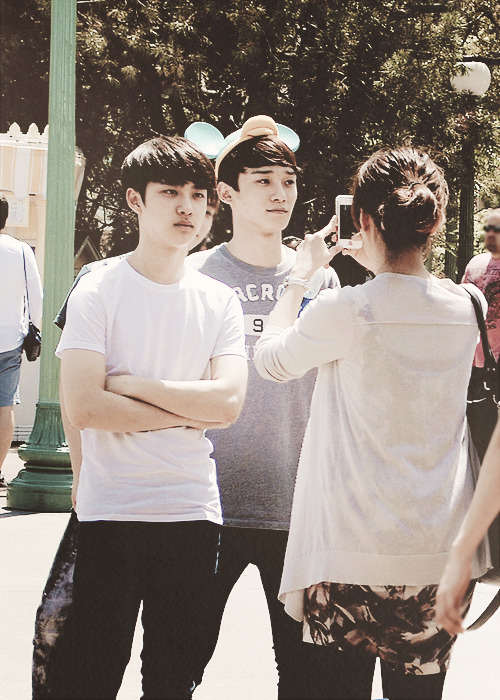 kai-laydoscope:ChenSoo at Dsineyland