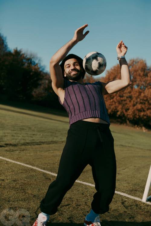 suckmyarschkarte:Mohamed Salah for British GQ