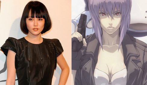 angrywocunited:  Fixed it! Rinko Kikuchi as Motoko Kusanagi in Ghost in the Shell. And it should stay that way.  This is a response to Margot Robbie in talks to lead DreamWorks’ live-action adaptation of the 1995 hit anime movieGhost in the Shell,