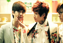 7kisses4u:   adhd-in-orange: &ldquo;Jinyoung-Hyung, STOP PINCHING MY CHEEKS!!!&rdquo;