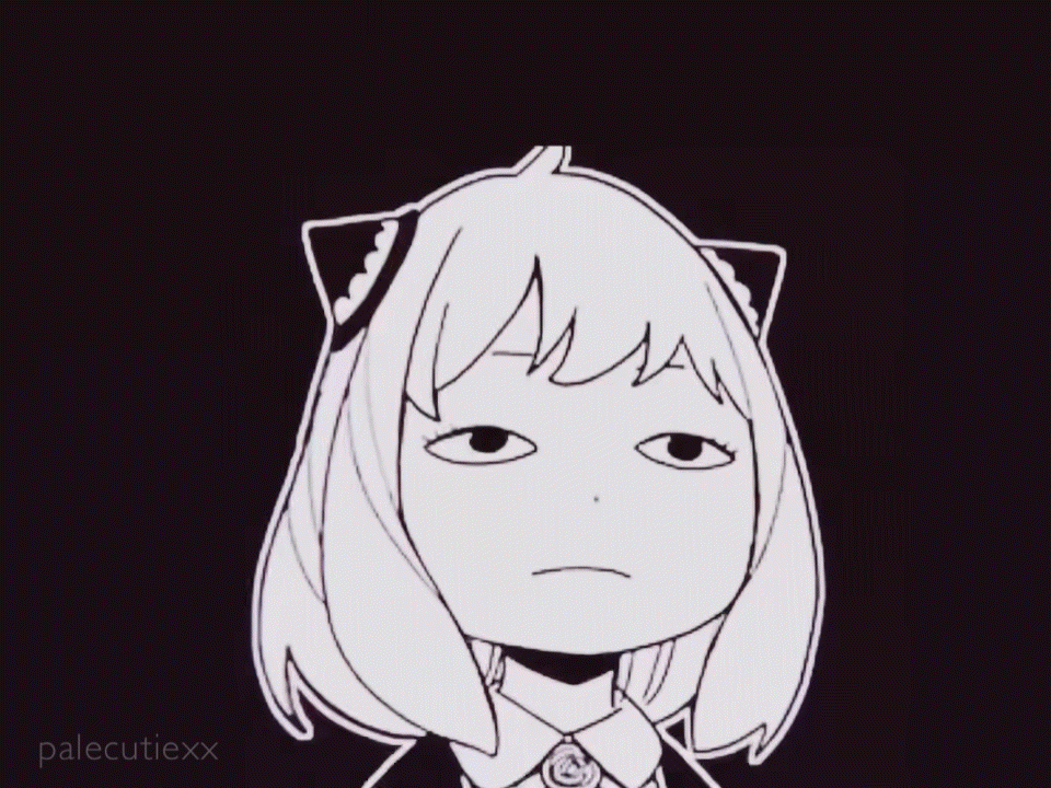 Anime Meme Anya Drawing Smug Face GIF