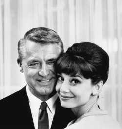 missingaudrey:  Cary Grant and Audrey Hepburn