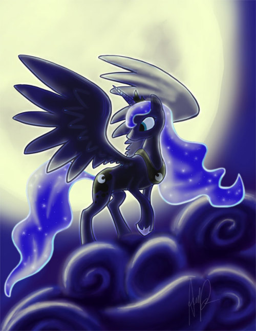 that-luna-blog:  Princess Luna by aperraglio Tumblr link: [link]  <3