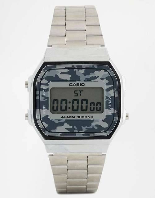 High Heels Blog wantering-blog: Editor’s Pick Casio Camo Digital Silver Strap… via Tumblr