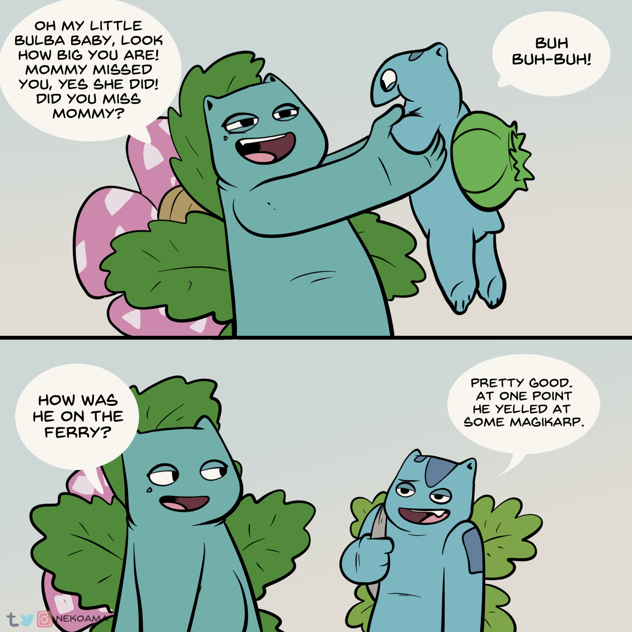 nekoama:  The Incredi-Buh Journey part 2  x3