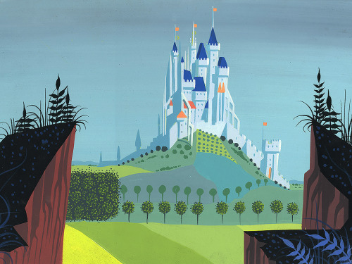 Visual Development For Sleeping Beauty (1959) By Eyvind Earle