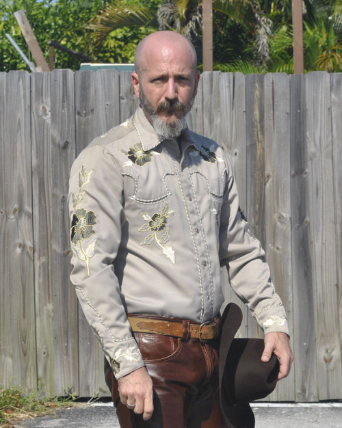 November 28, 2013.  Leather Cowboy Series.  Custom leather pants by Jason Pelky of Leather