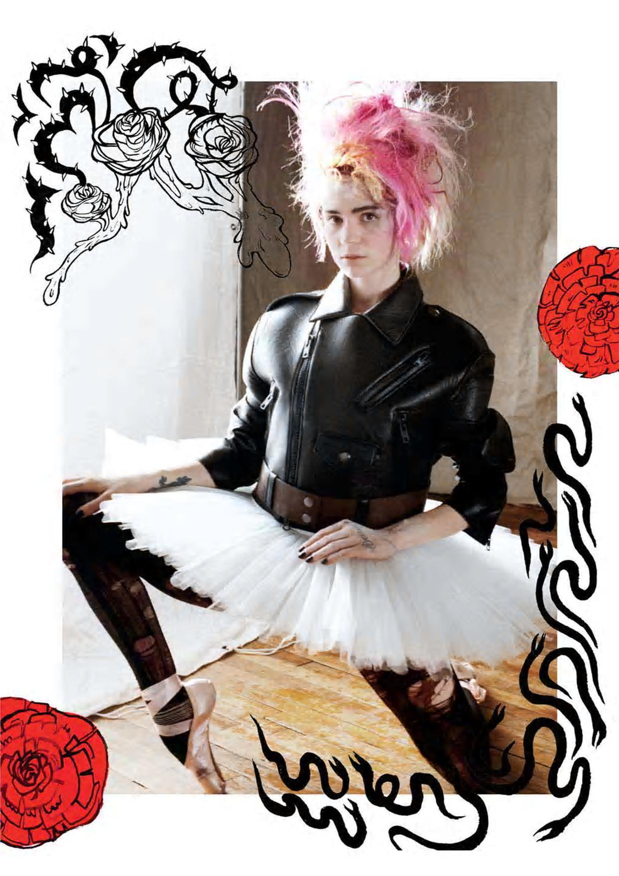 grimes-claireboucher:  Grimes Teen Vogue dec/jan 2014 scans 