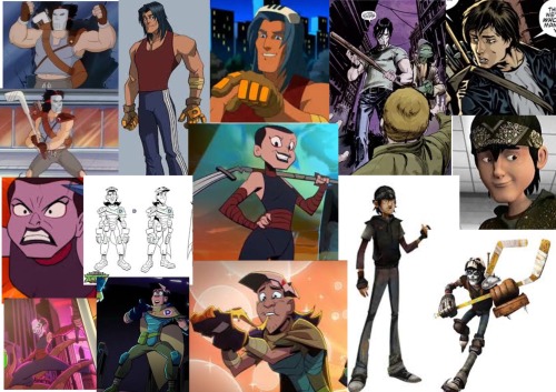I Made A Compilation Of References For The Main Tmnt Characters From Every Iteration And I Thought It