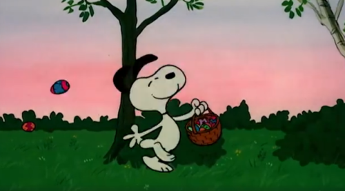 “Thank you Easter Beagle!”“It’s The Easter Beagle, Charlie Brown!”, 1974.