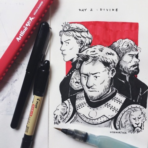 Inktober 2017: Day 1 - 4 I’m doing a Game of Thrones themed Inktober this year!the rest: [link