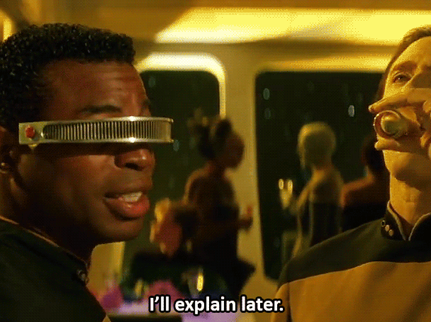 vulcannic:- Data, I think the chip is working.