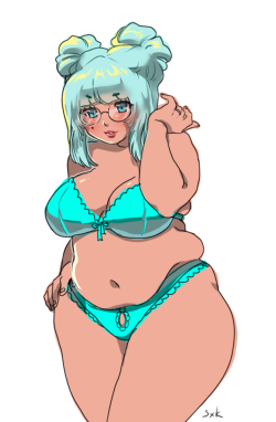 sugarkittea:Minty. Re-sketch 