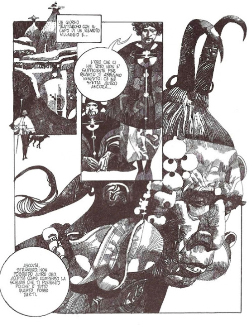 fungigravesystems:“Sergio Toppi (11 October 1932 – 21 August 2012)[1] was an Italian illustrator and