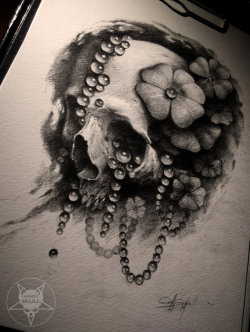 decorated-with-skulls:  Good Luck In The Darkness - Andrey Skull  http://bit.ly/1UFOCI0 