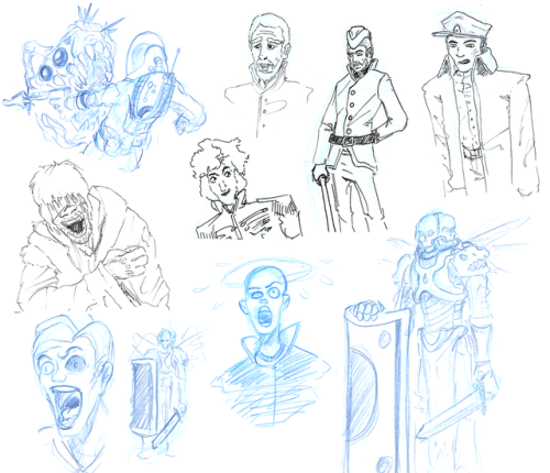 It’s sketch-dump time 