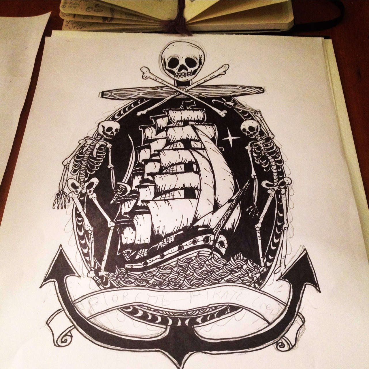 screechink:  Planning a nautical themed piece. Pirate Crew!