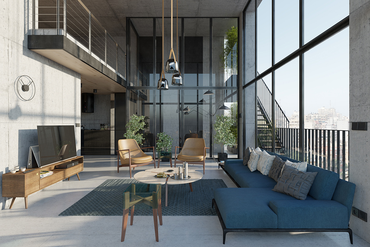 archatlas:  BK Lofts - Architectural Visualizations Tony Antoun   