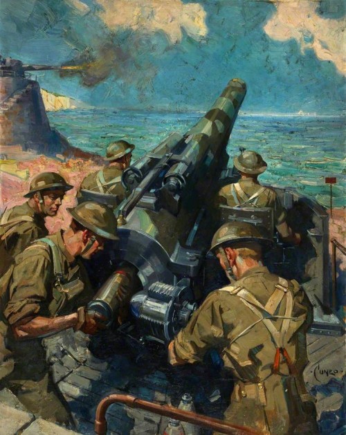  Coastal Battery Scene - Terence Tenison Cuneo