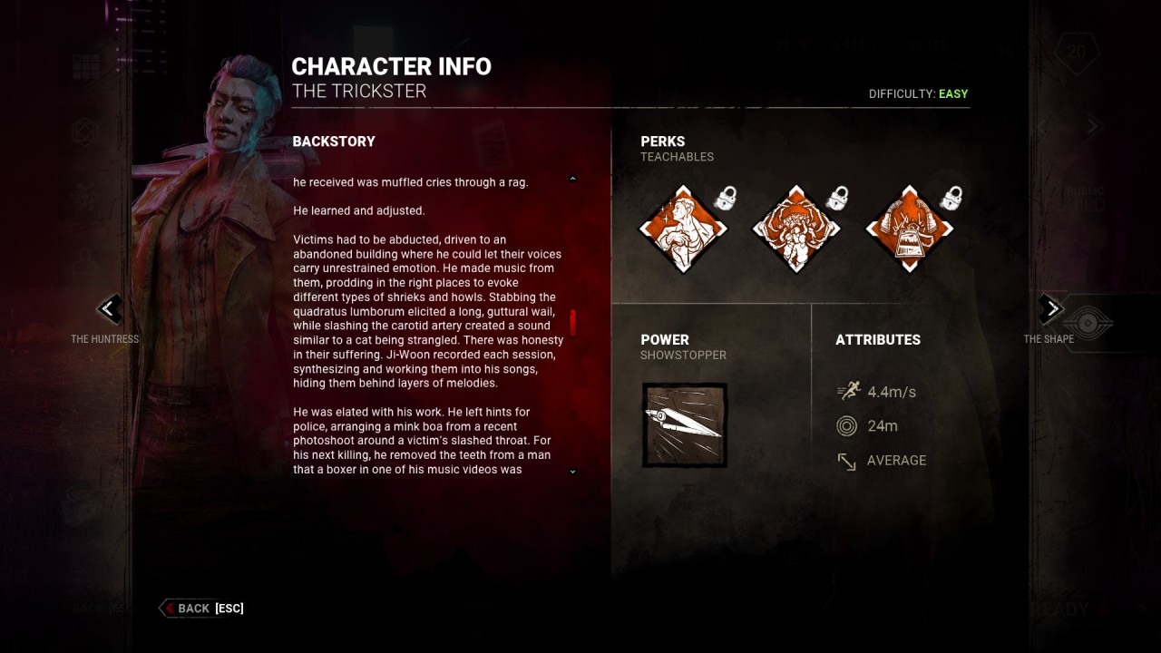 Hex Screenshot The Backstory For The New Killer The Trickster