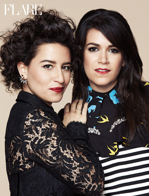 Broad City‘s Abbi and Ilana: “The Best F-cking Interview” / February 2015 / FLAREDeputy editor Maure