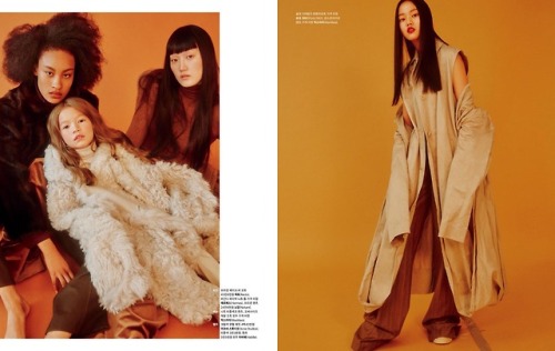 fashionarmies: ‘OWN MY SKIN’ Bae Yujin, Ellie, Han Hyun Min, Lee Hye Seung & Vita Kan for Marie Claire Korea  — November 2017. Ph: Shin Sun Hye  [ 신선혜 ] Stylist: Lee Jimin  [ 이지민 ] HairStylist: Shon Hyejin  [ 손혜진 ] Mua: