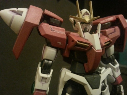 gunplagang:Finished up my 00 Gundam Seven Sword -Rose- Nothing special just some paint but I’m happy