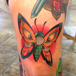 thievinggenius:  Tattoo done by David Tevenal.