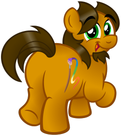 artist-pony-alex:  Here I am just being my chubby adorable self.  :3  Gonna use this for a banner I’m working on…  Cutiebutt~ &lt;3