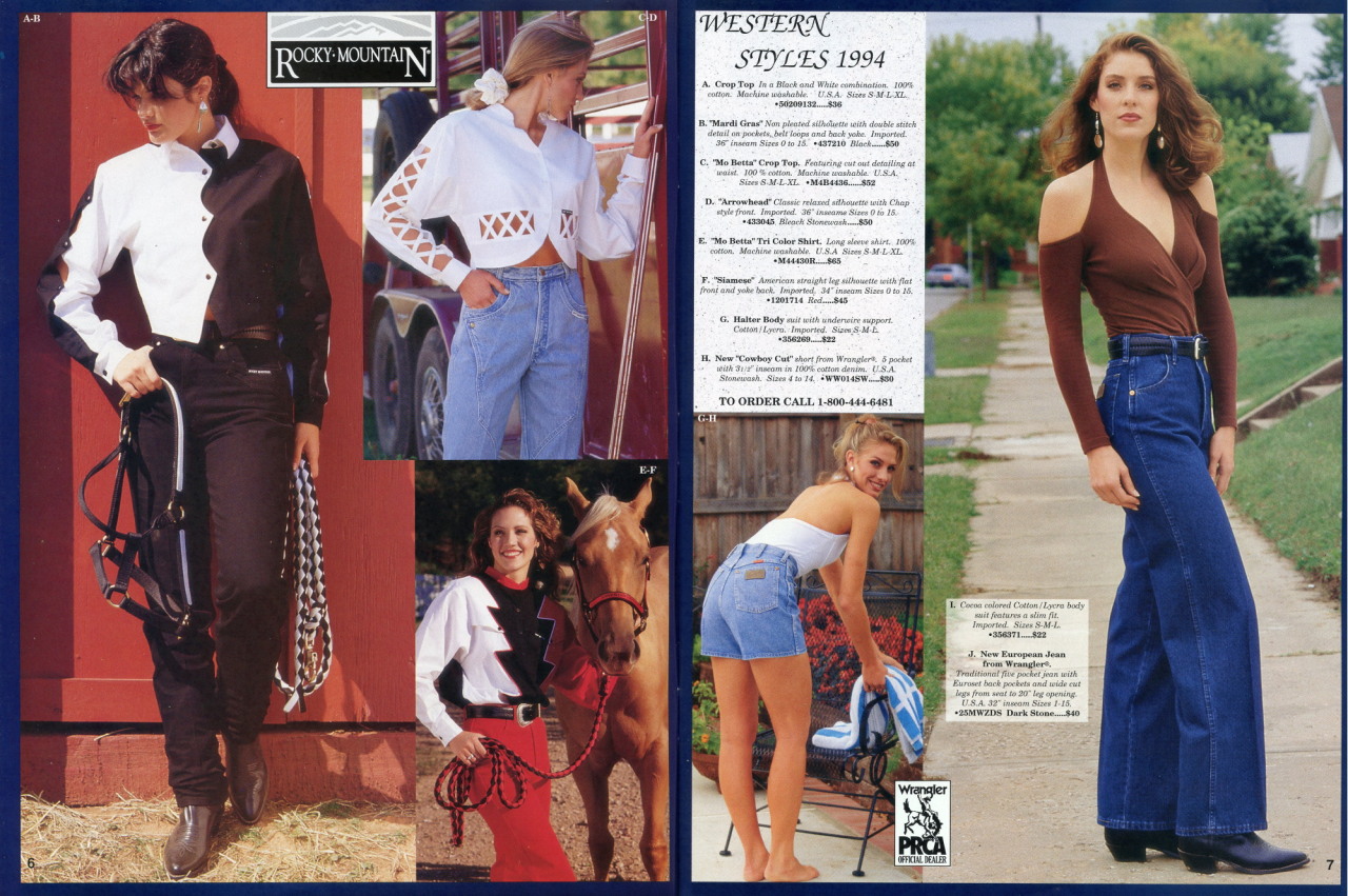 Drysdales Throwback Thursday — Fall 1996 These chap jeans were  re-introduced by