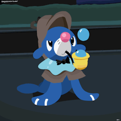 sleepysealion:Detective Popplio is on the case. (I think I was asked to do this as a request ages ago - but I thought the person asking was trying to start a conversation, so sorry if it was a request that I never got around too!)