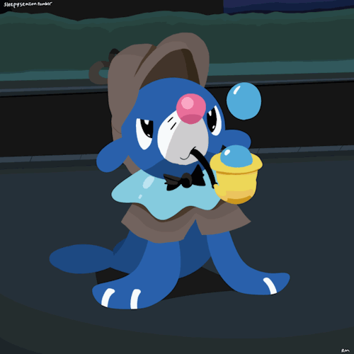sleepysealion:Detective Popplio is on the case. (I think I was asked to do this as a request ages ago - but I thought the person asking was trying to start a conversation, so sorry if it was a request that I never got around too!)