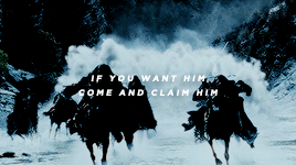 bericdondarrion:request meme: lord of the rings + badass moments (requested by oberynmartell)