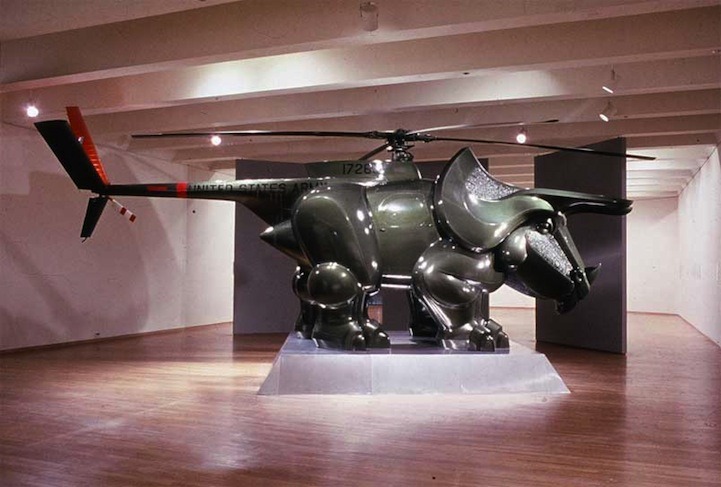 archiemcphee:  Behold the Triceracopter and Stegowagenvolkssaurus. These two awesome