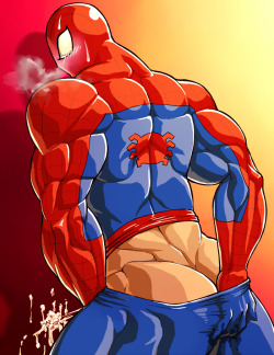 scottsbluelife:  Spiderman surrenders to