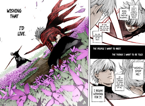 TG:re Chapter 76. Kaneki VS Arima Coloured