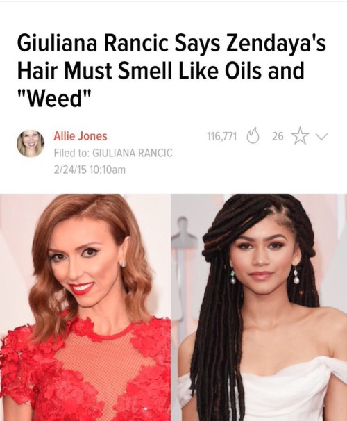 mainstream-irwin:  Reaction of Miley wearing dreads v.s. Zendaya wearing dreads. This, my friends, is cultural appropriation! 