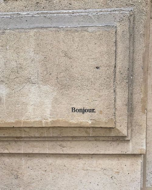 bonjourfrenchwords - Le mur le plus poli de Paris. • The most...