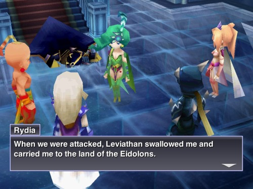 1) I love how Cecil still feels guilty over Rydia’s mother, to the point where he really doesn’t und