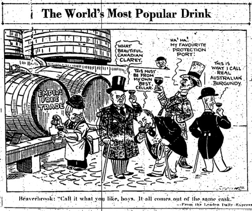 “The World’s Most Popular Drink,” Border Cities Star. November 5, 1930. Page 26.—-Beaverbrook: